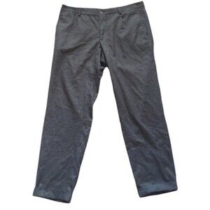 MNG Man Gray Wool Blend Trouser Dress Pants Size 36